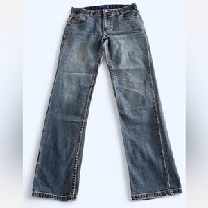 Levi's 502 kid’s Straight Blue Jeans adjustable waist classic